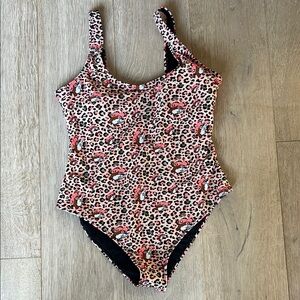 Buc-ee’s Leopard Print One-Piece Swimsuit